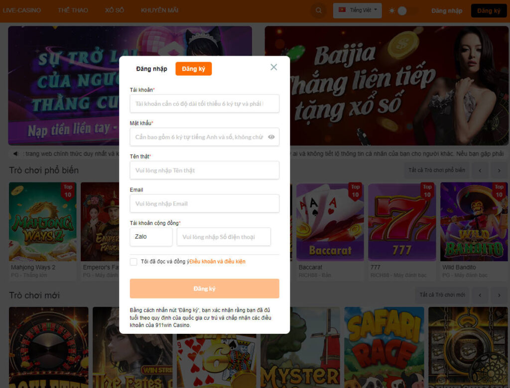Review nhà cái 911win - Sân chơi trực tuyến thời thượng và uy tín nhất 13 Snipaste 2023 12 20 14 27 50 Trang Casino Trực Tuyến uy tín nhất Việt Nam
