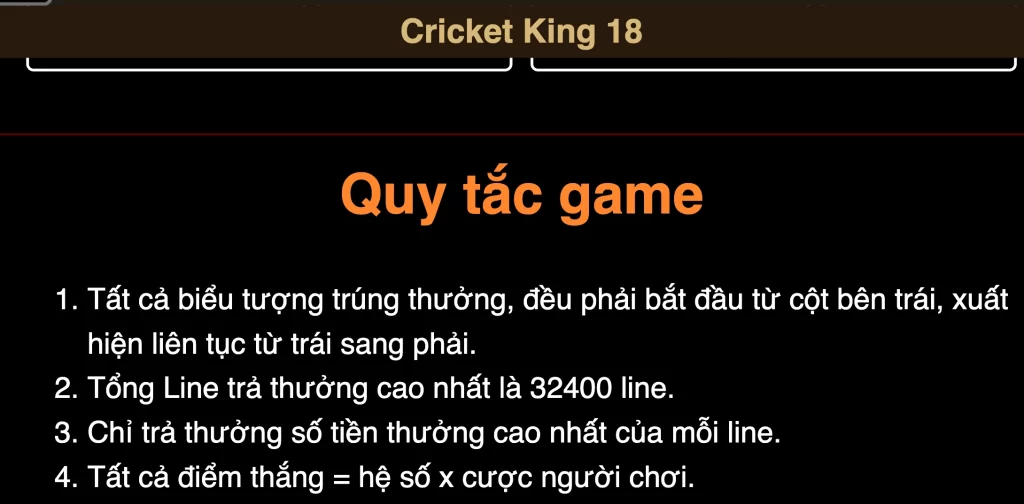 Giới Thiệu Game JILI Cricket King 18 3 Screenshot 2024 12 03 at 6.28.12%E2%80%AFPM Trang Casino Trực Tuyến uy tín nhất Việt Nam