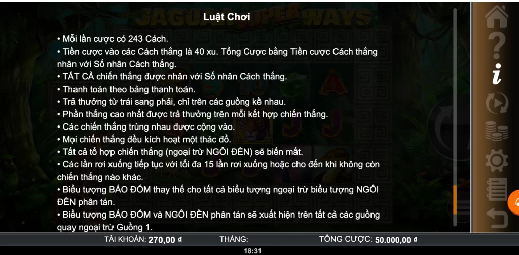 Giới thiệu Game Jili Lucky Jaguar 5 Screenshot 2024 12 03 at 6.31.47%E2%80%AFPM Trang Casino Trực Tuyến uy tín nhất Việt Nam